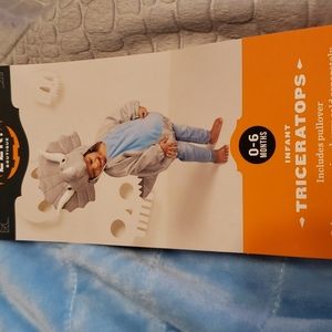 Infant triceratops costume